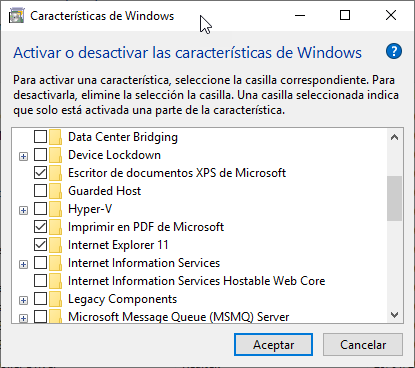 [Windows 10] – Habilitar Hyper-V.
