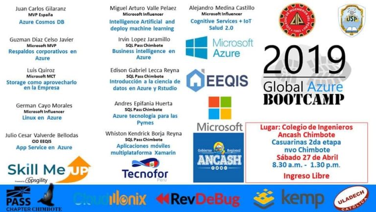 ¡Global Azure Bootcamp 2019!