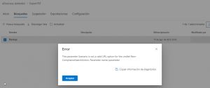 [Microsoft 365] – eDiscovery error «The parameter scenario is not a valid url option for the cmdlet New-ComplianceSearchAction»